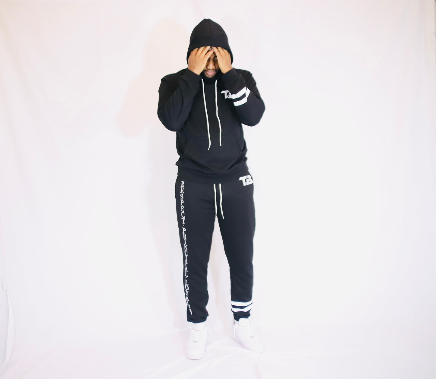 BLACK RPL SWEATPANTS