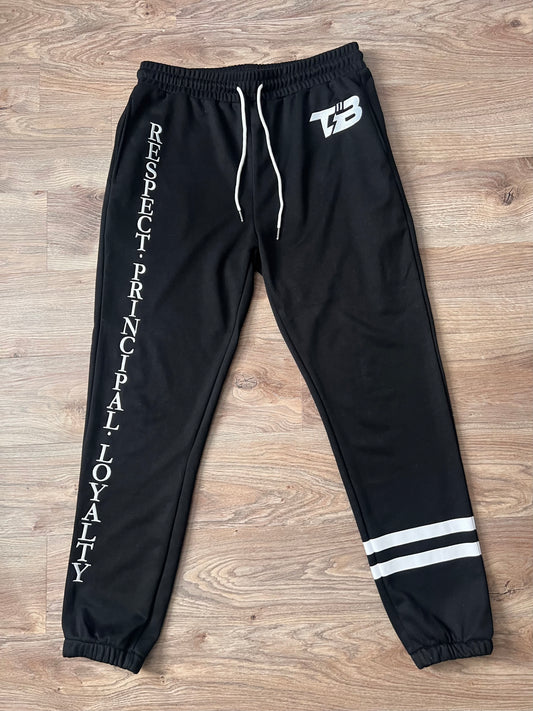 BLACK RPL SWEATPANTS