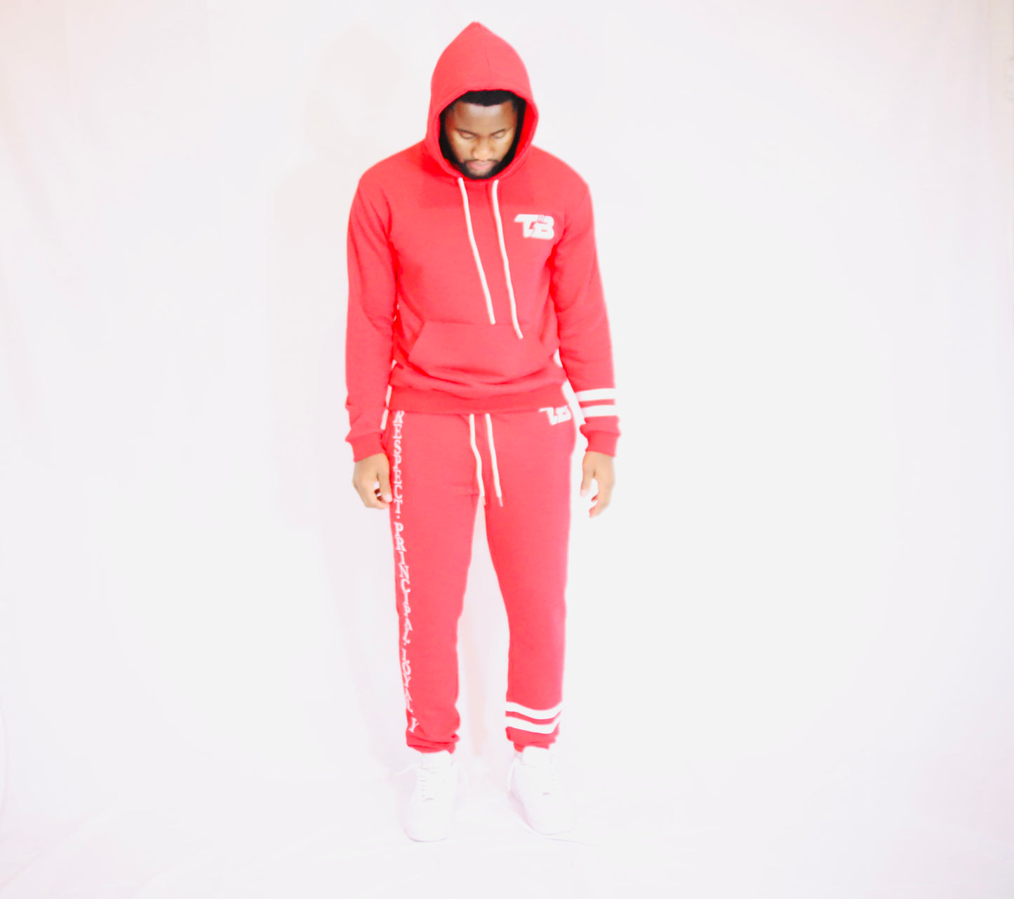 RED RPL SWEATPANTS