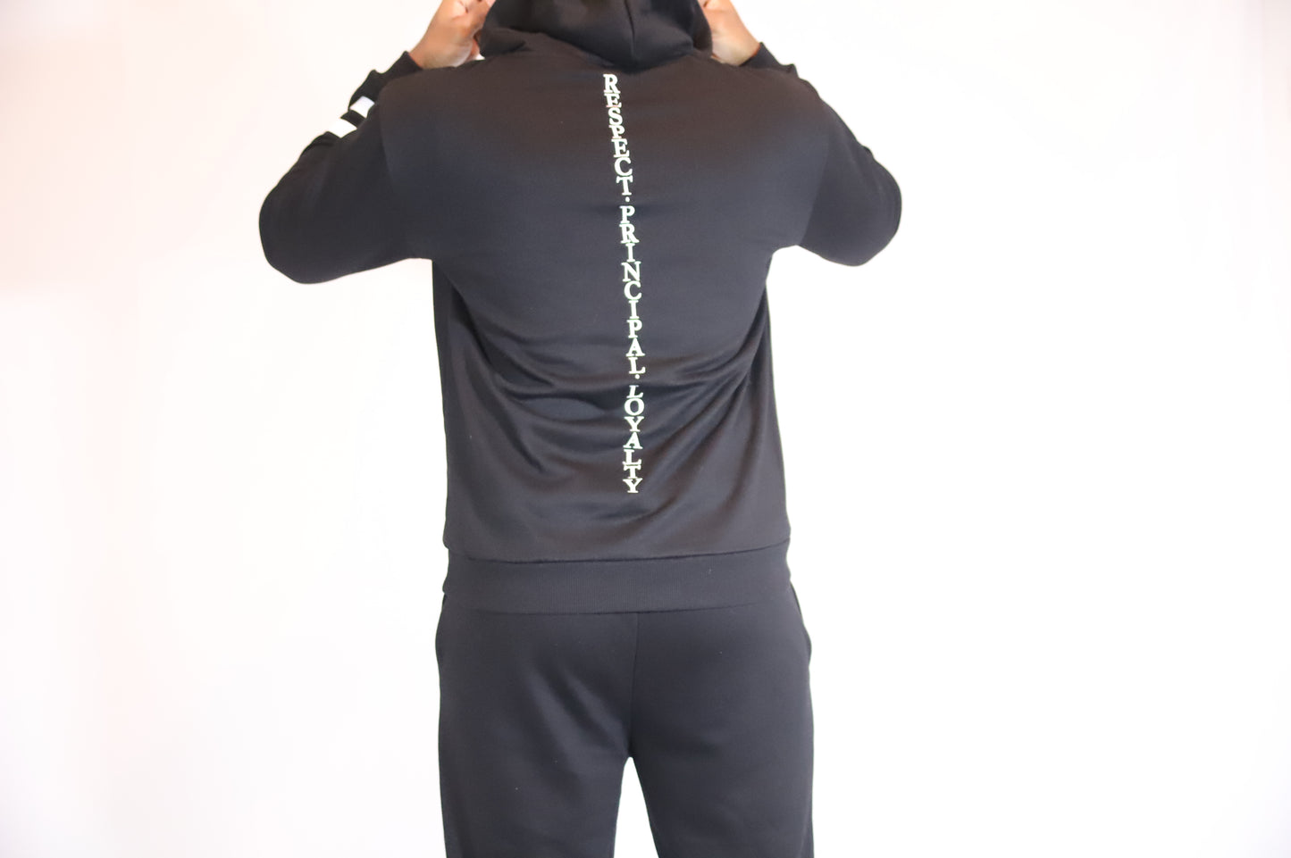 BLACK RPL HOODIE