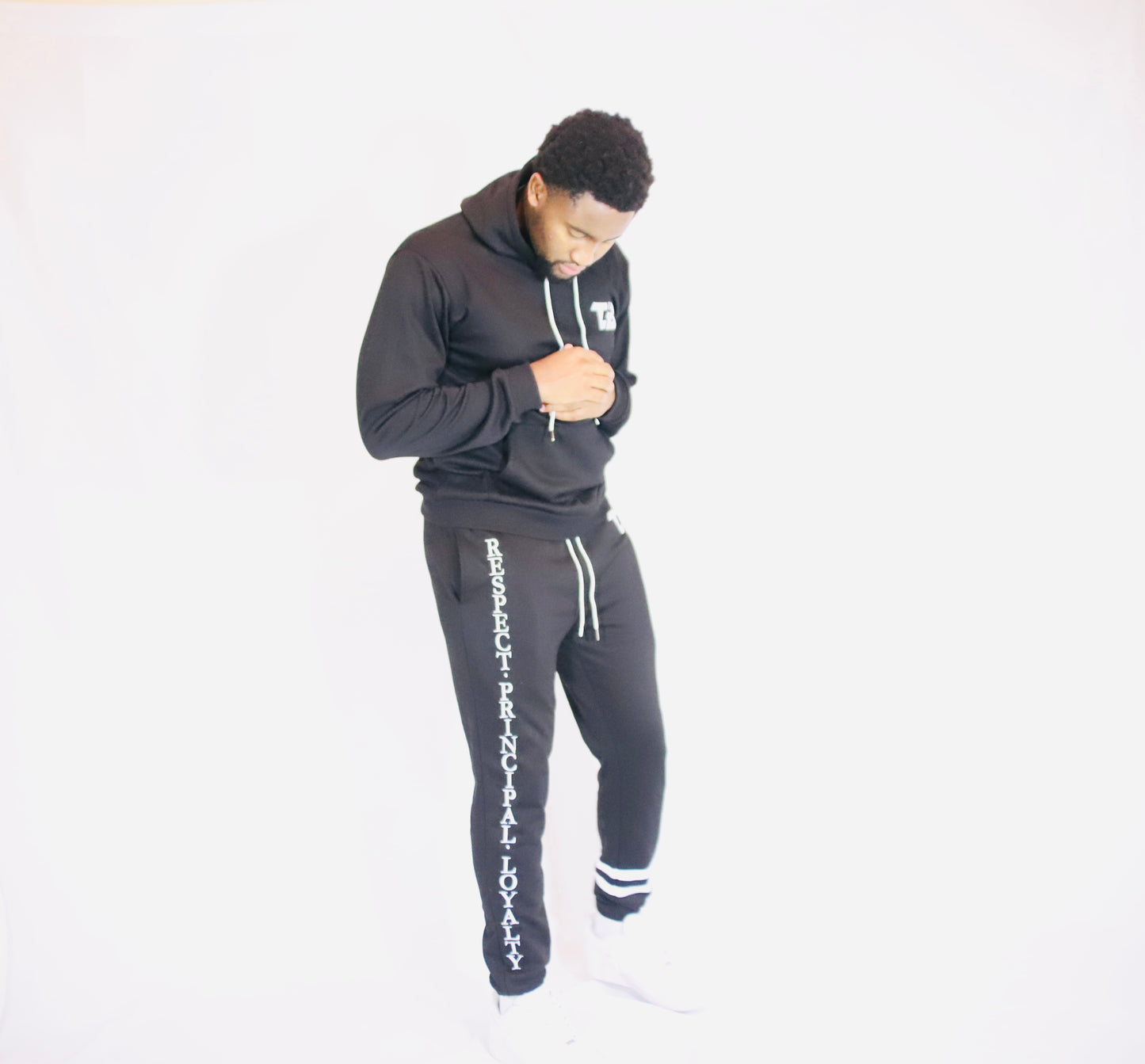 BLACK RPL SWEATPANTS